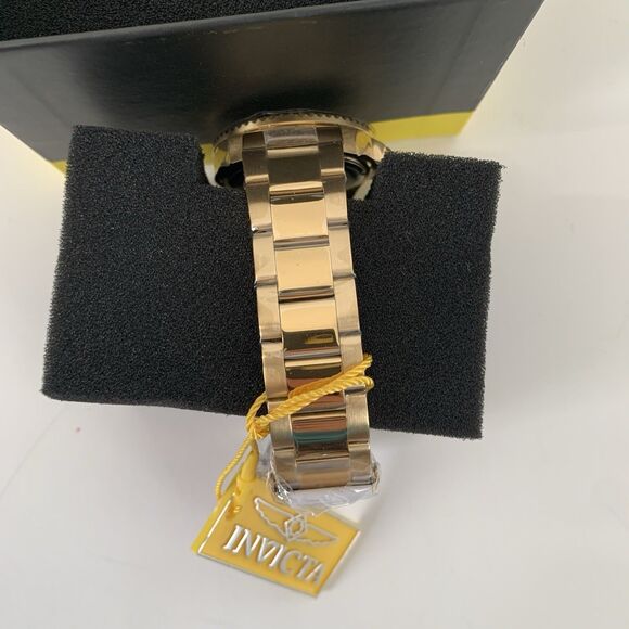 Invicta Lady Watch Gold Band Blue Dial Just like Pro Diver Model 48662 New Box